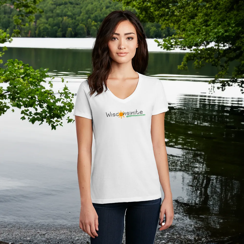 "Wisconsinite" Women's V-Neck