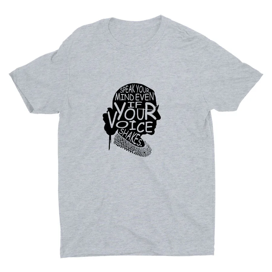 SPEAK YOUR MIND Cotton Tee