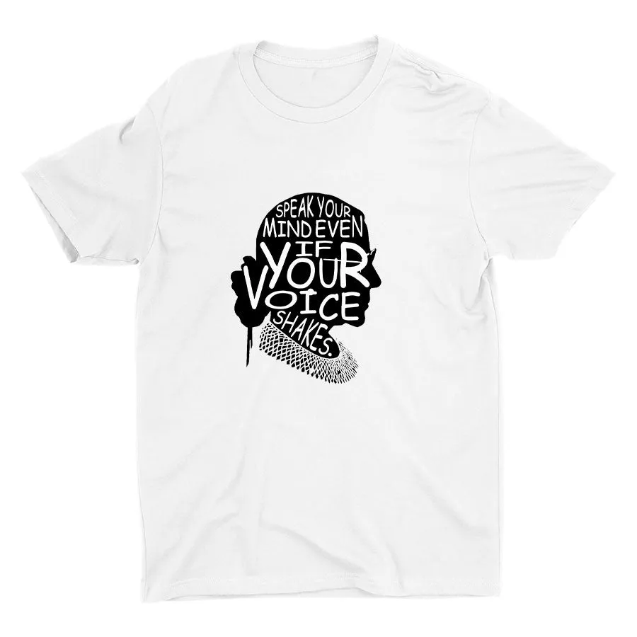 SPEAK YOUR MIND Cotton Tee