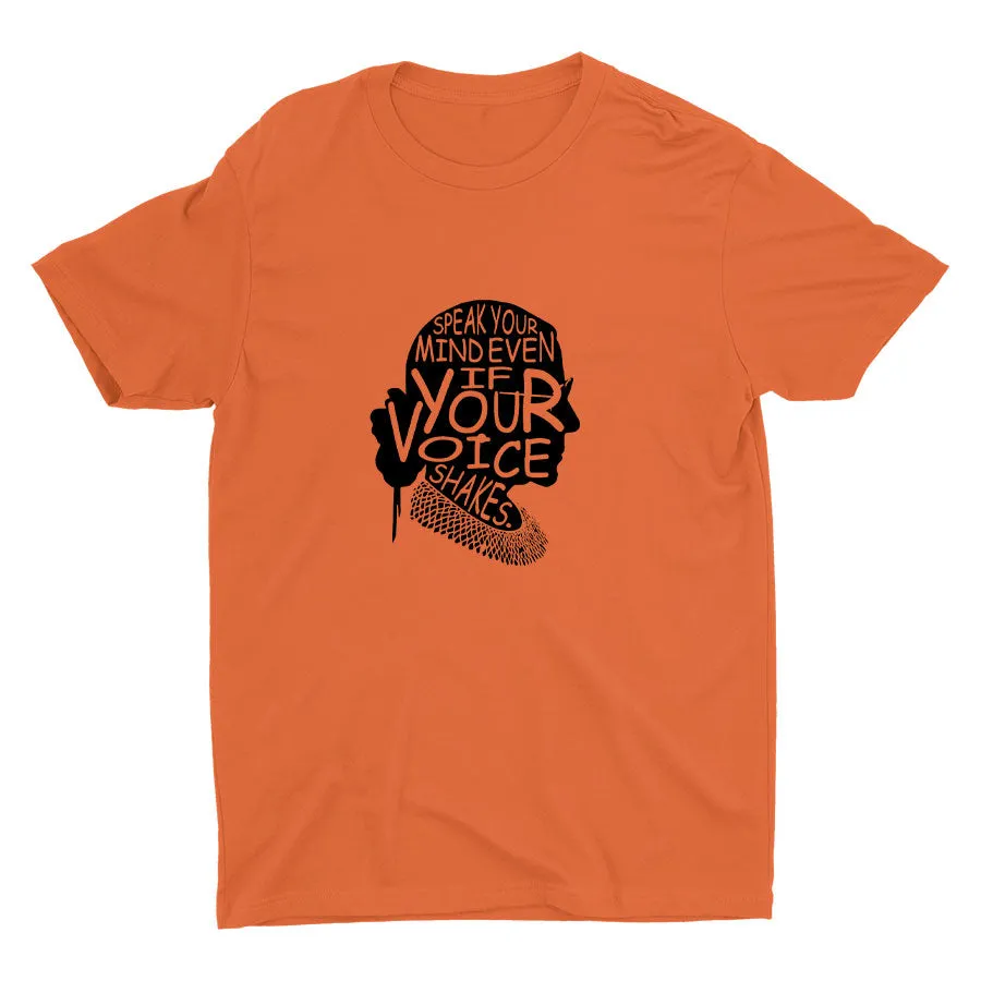 SPEAK YOUR MIND Cotton Tee