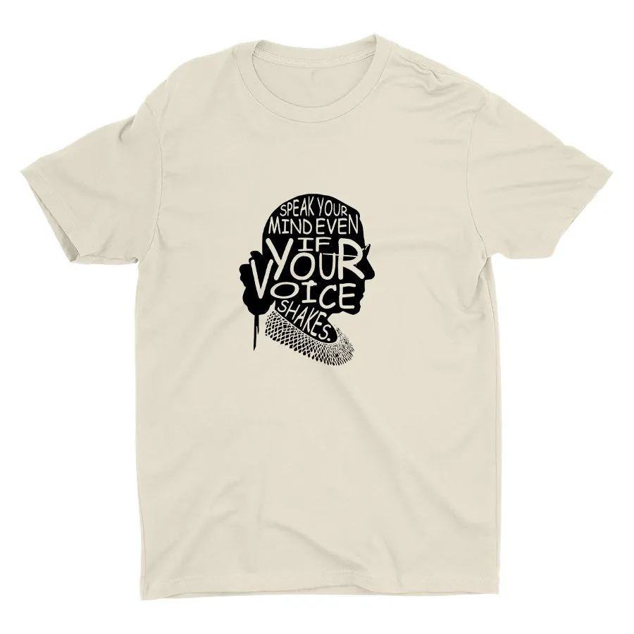 SPEAK YOUR MIND Cotton Tee