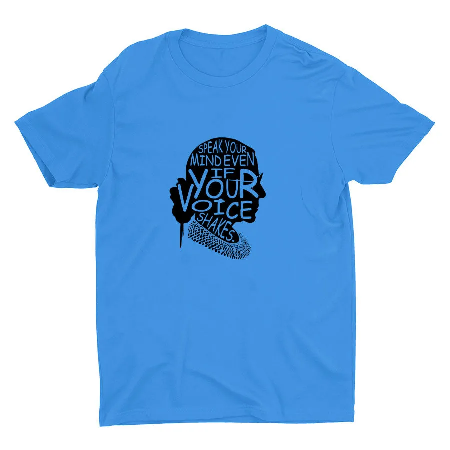 SPEAK YOUR MIND Cotton Tee