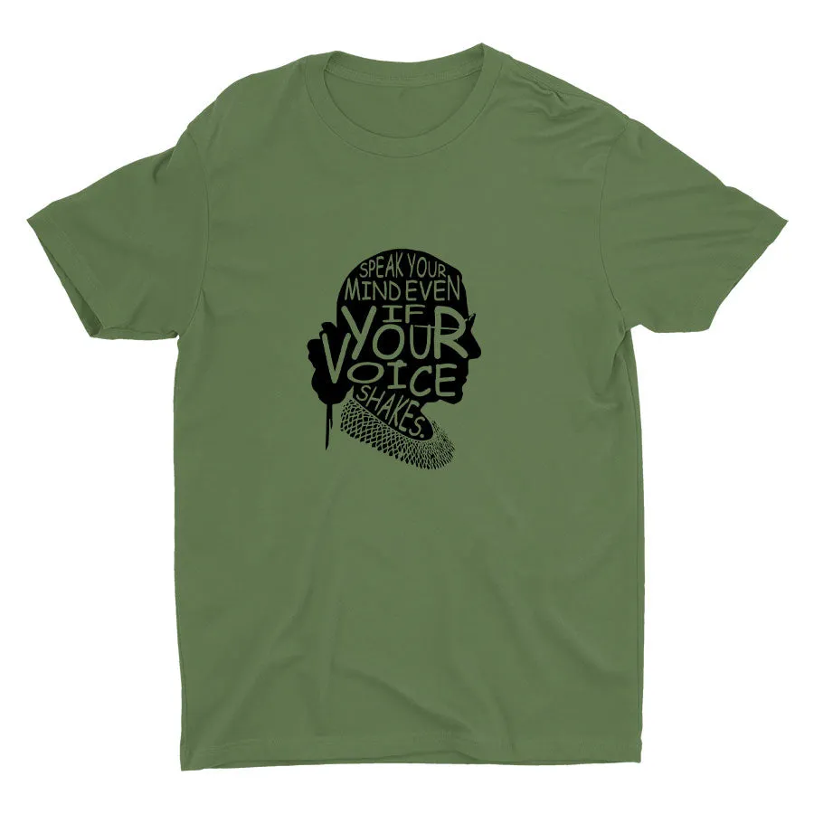 SPEAK YOUR MIND Cotton Tee
