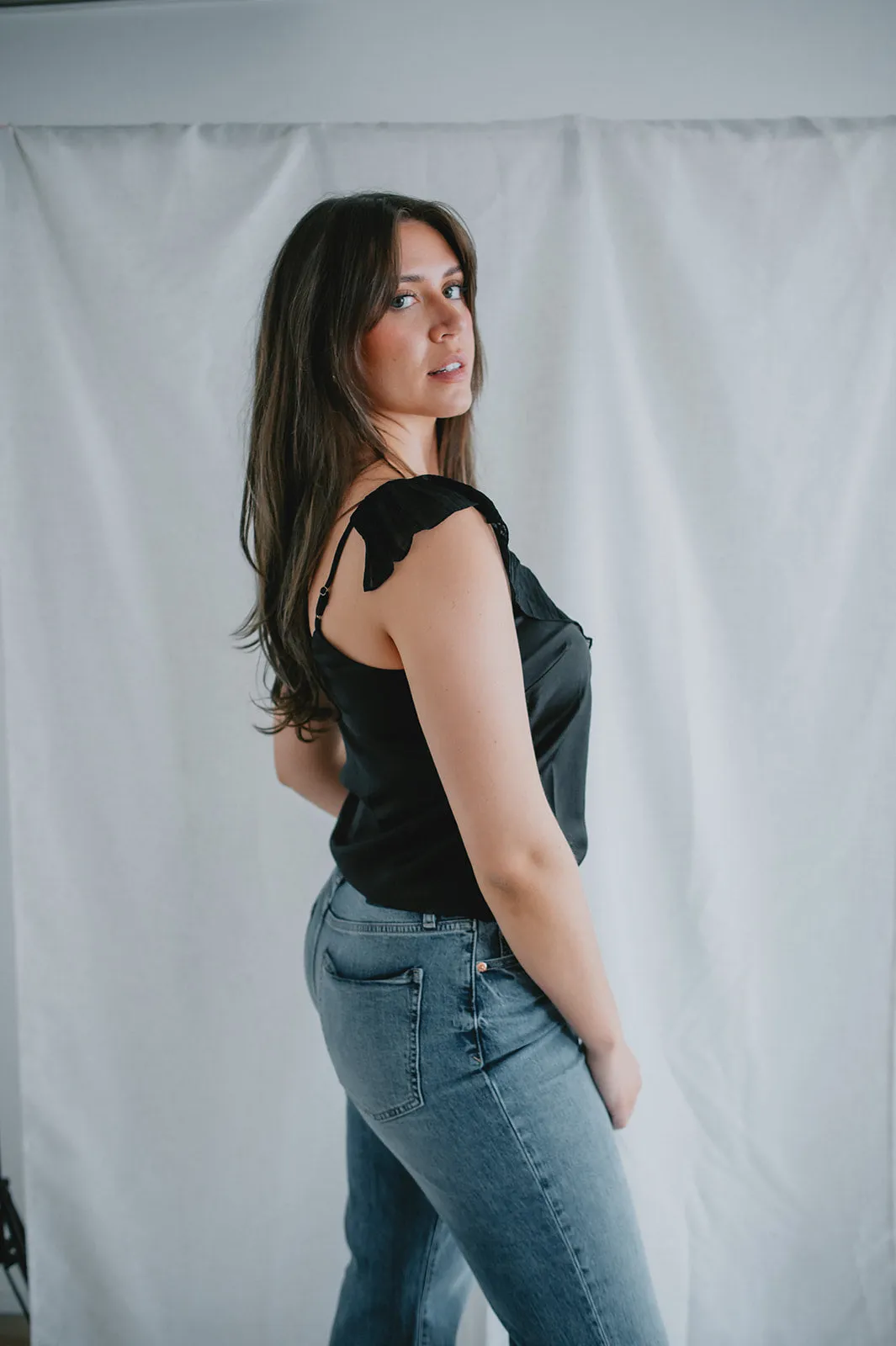 The Ceres Cami by Heartloom - Black
