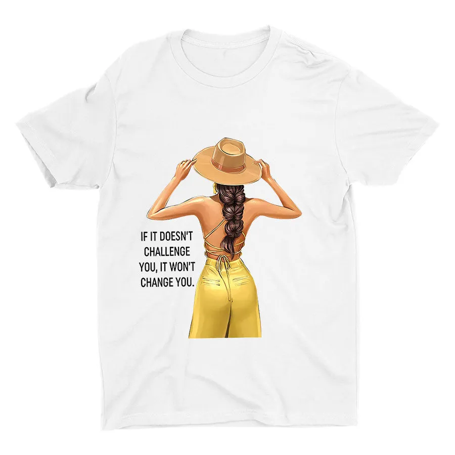 Time To Change Yourself Cotton Tee