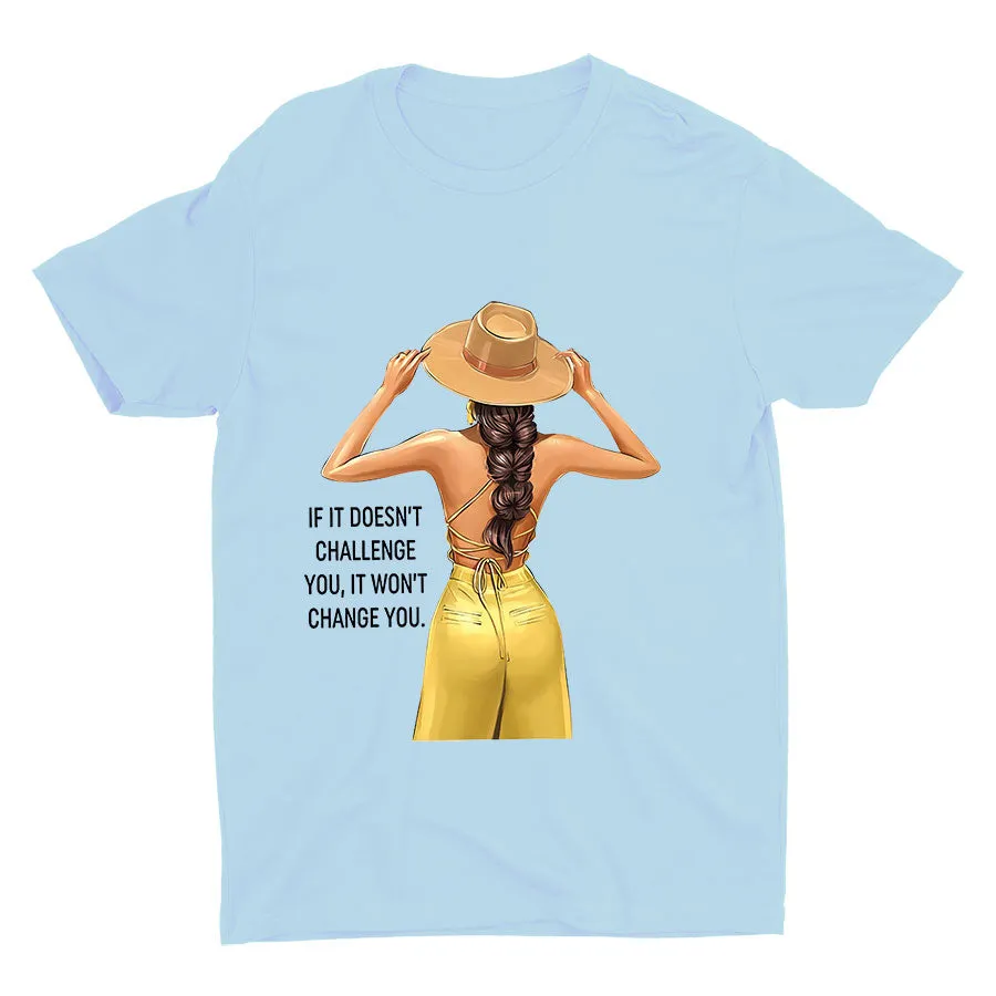 Time To Change Yourself Cotton Tee