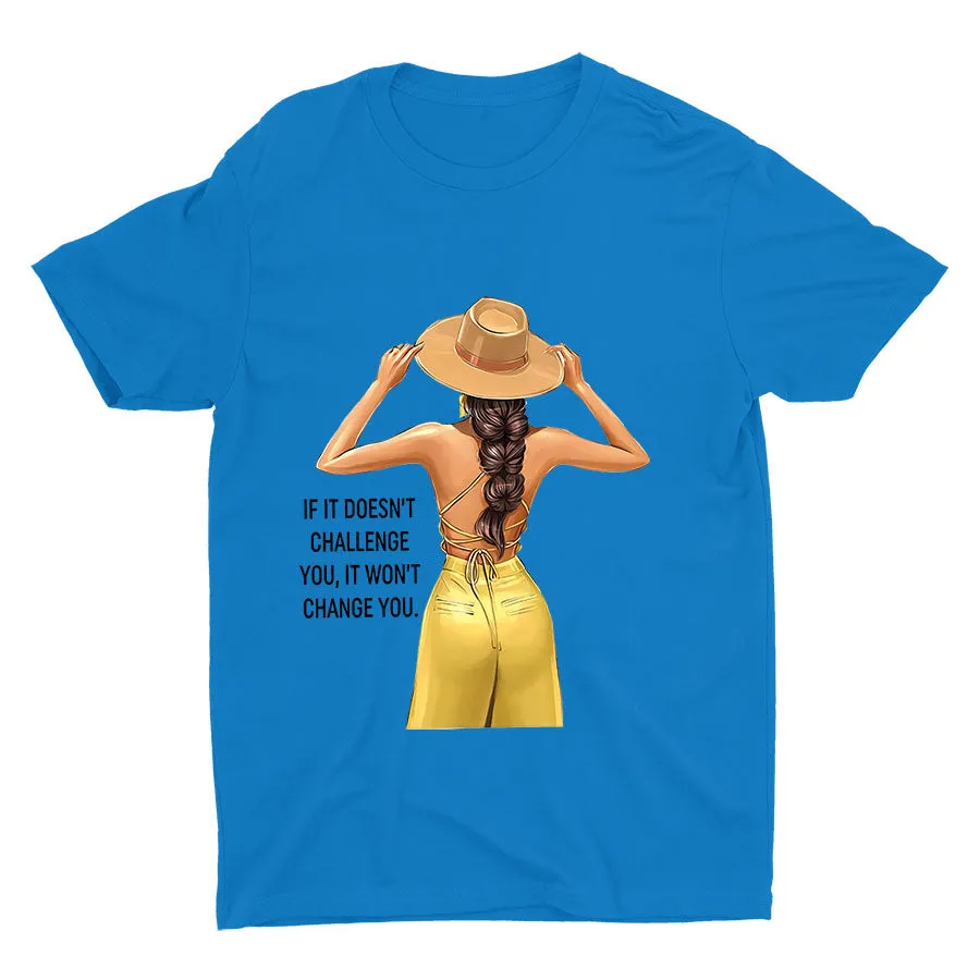 Time To Change Yourself Cotton Tee
