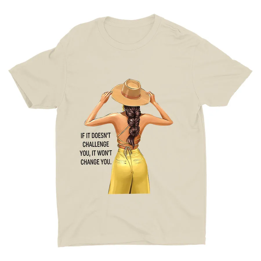 Time To Change Yourself Cotton Tee