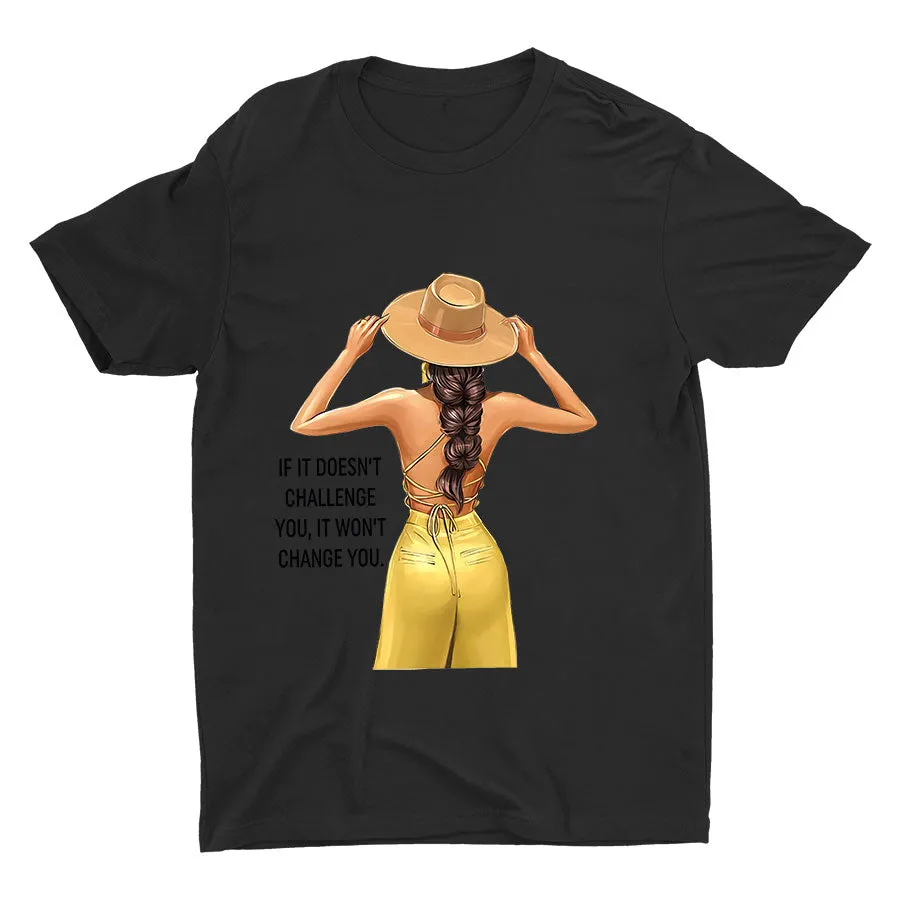 Time To Change Yourself Cotton Tee