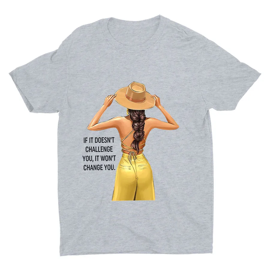 Time To Change Yourself Cotton Tee