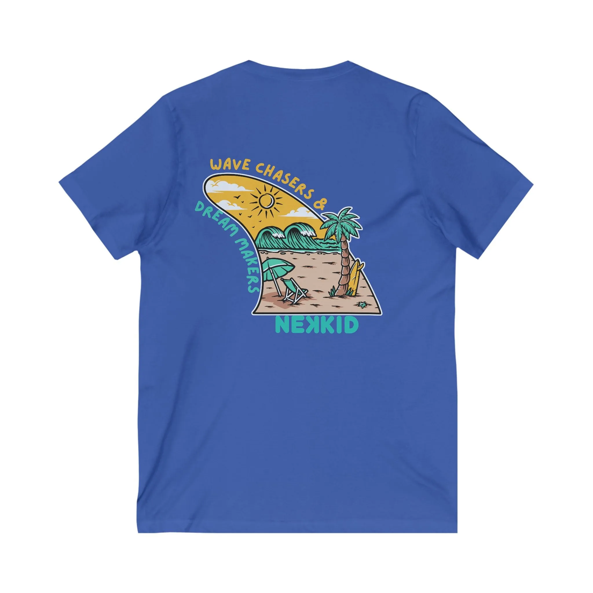 V-Neck Tee Wave Chasers & Dream Makers Shirt