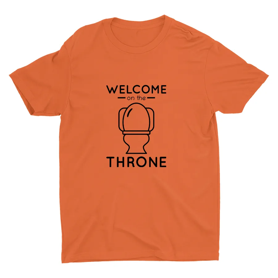 Welcome On The Throne Cotton Tee