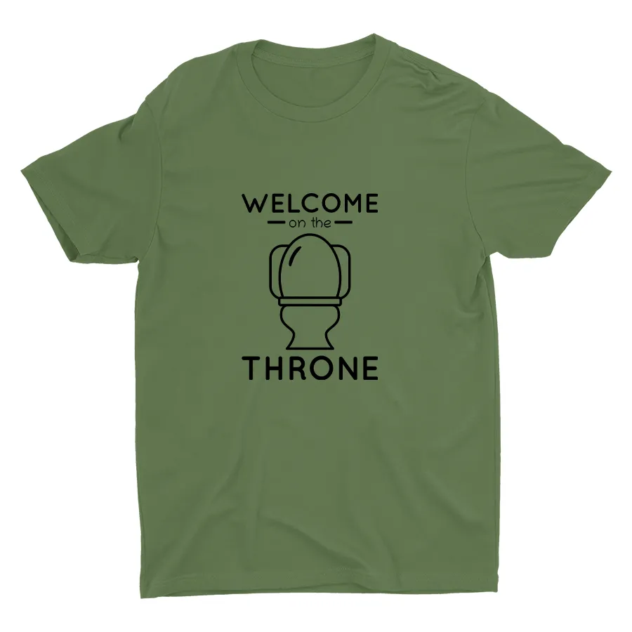 Welcome On The Throne Cotton Tee