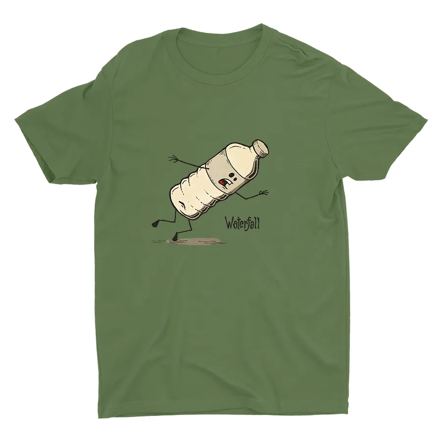 What A "Waterfall"! Cotton Tee