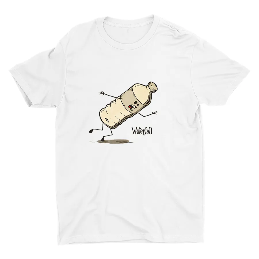 What A "Waterfall"! Cotton Tee