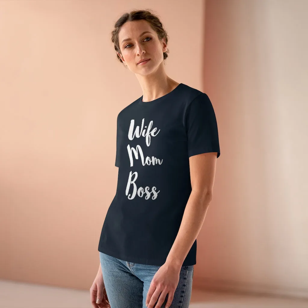Wife Mom Boss - T-shirt