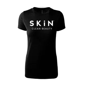 Women's Fitted Triblend T-Shirt - black