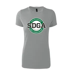 Women's Fitted Triblend T-Shirt - grey heather