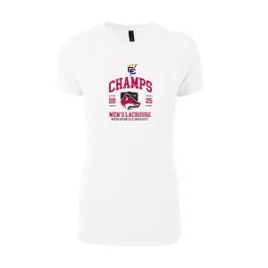 Women's Fitted Triblend T-Shirt - white