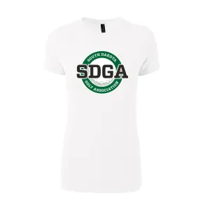 Women's Fitted Triblend T-Shirt - white