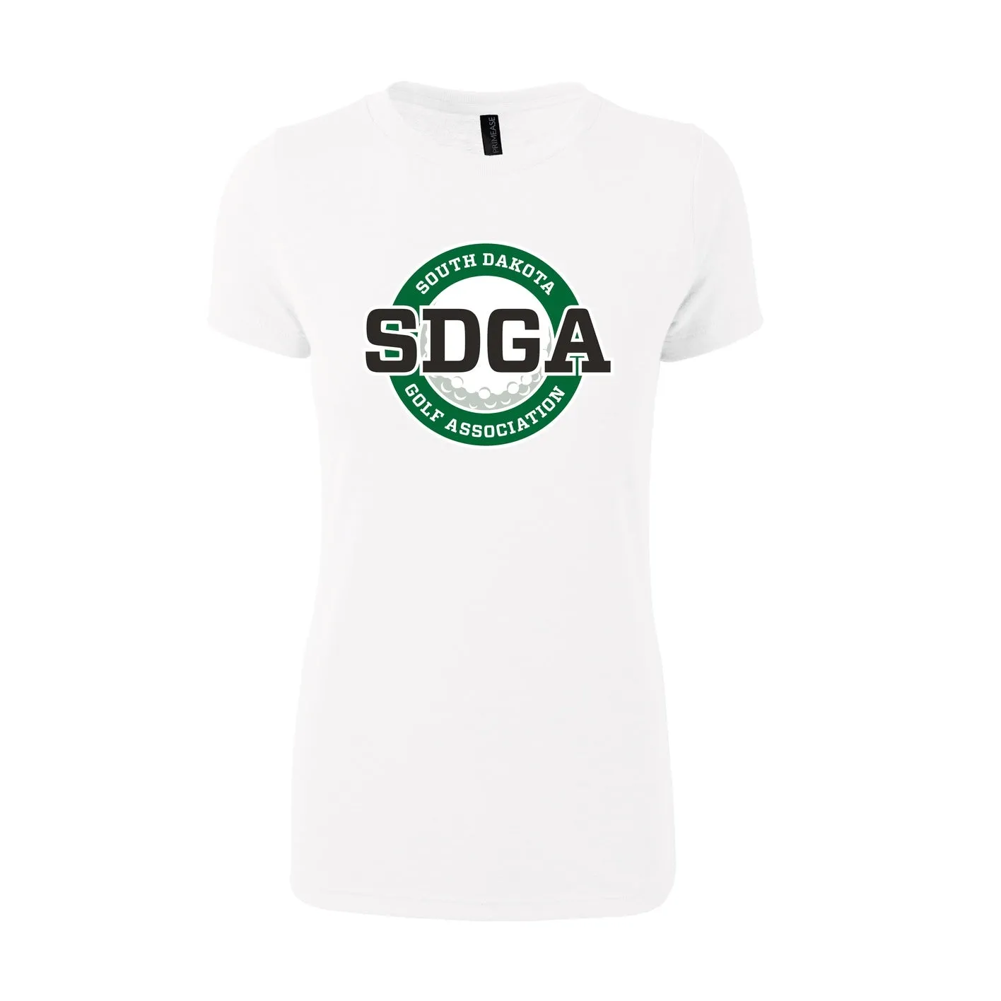 Women's Fitted Triblend T-Shirt - white