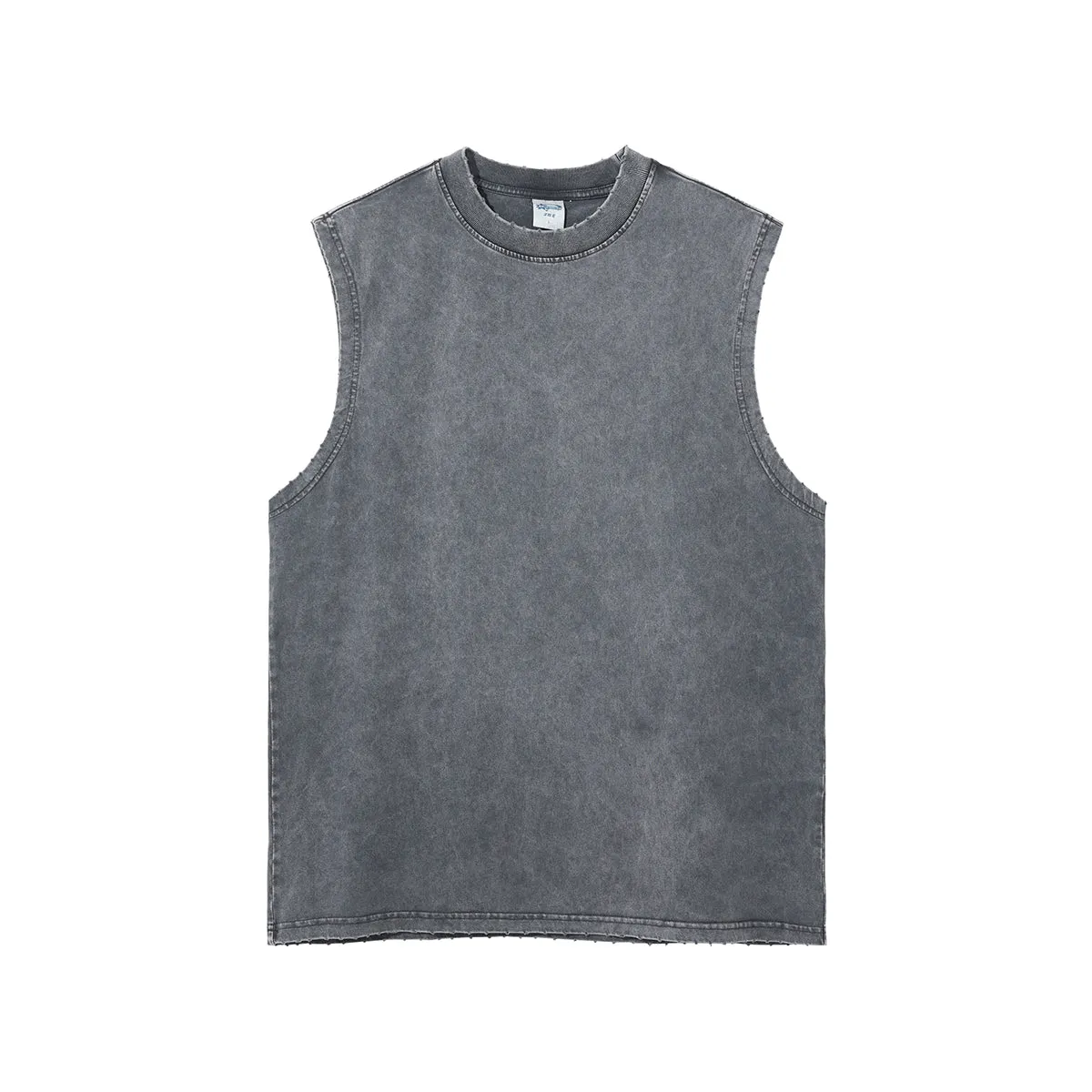 Women's Frayed Sleeveless T Shirt 275gsm