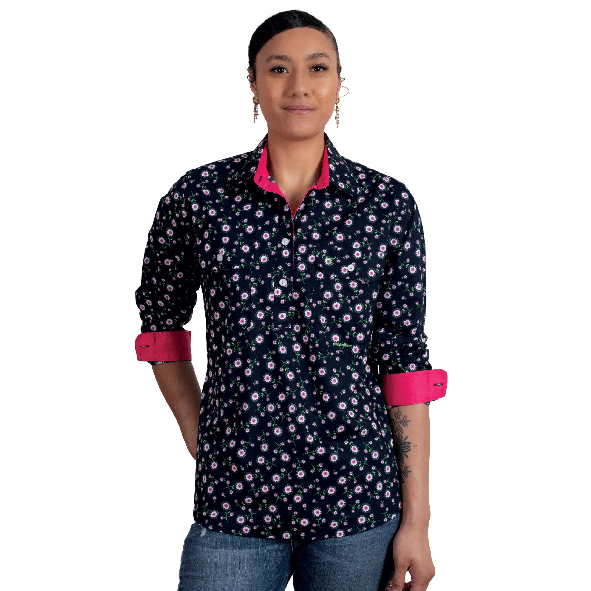 Women's - Georgie - Half Button