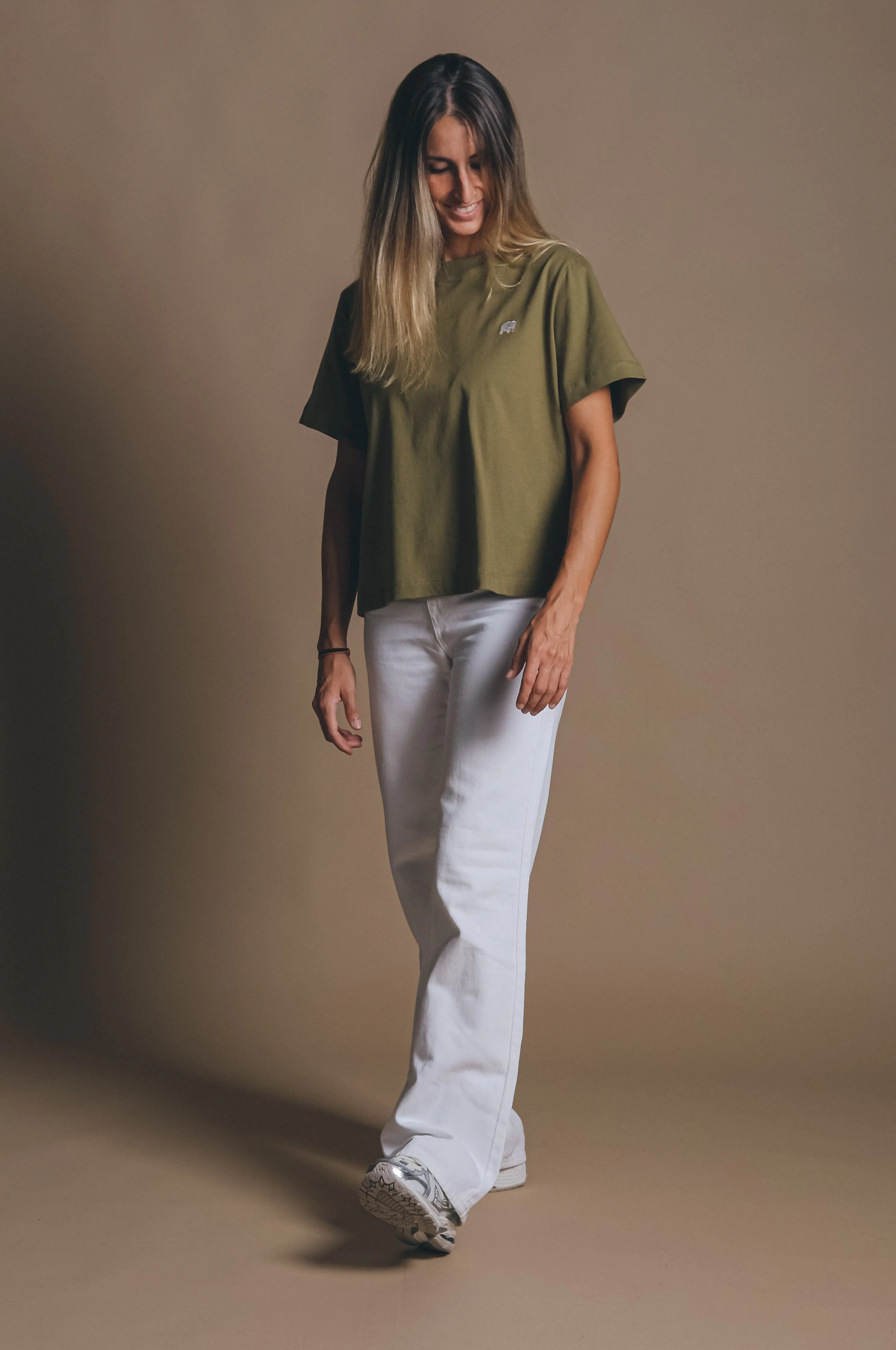 Women's Organic Essential T-Shirt Gothic Olive