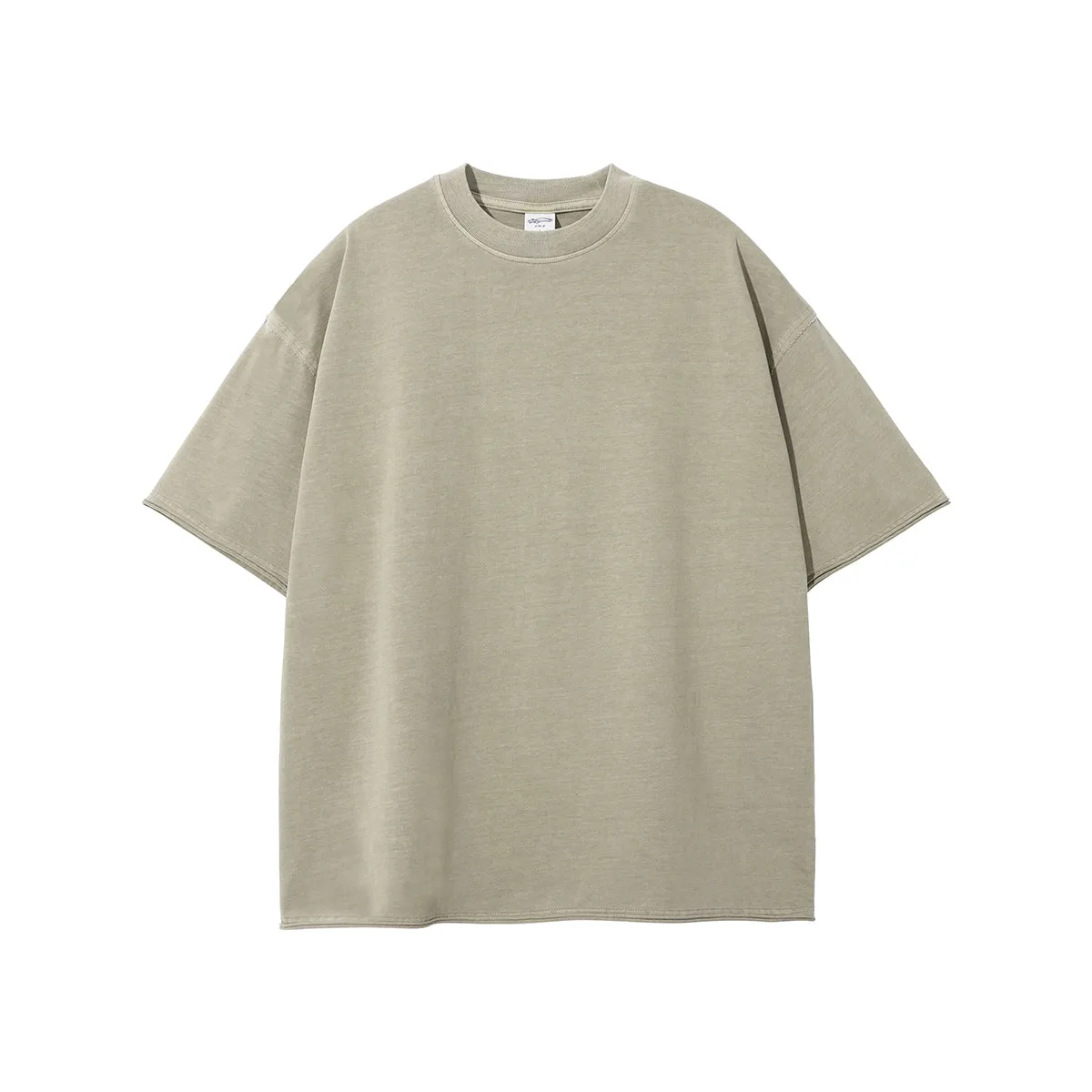 Women's Raw Edge Hem Vintage T Shirt 275gsm