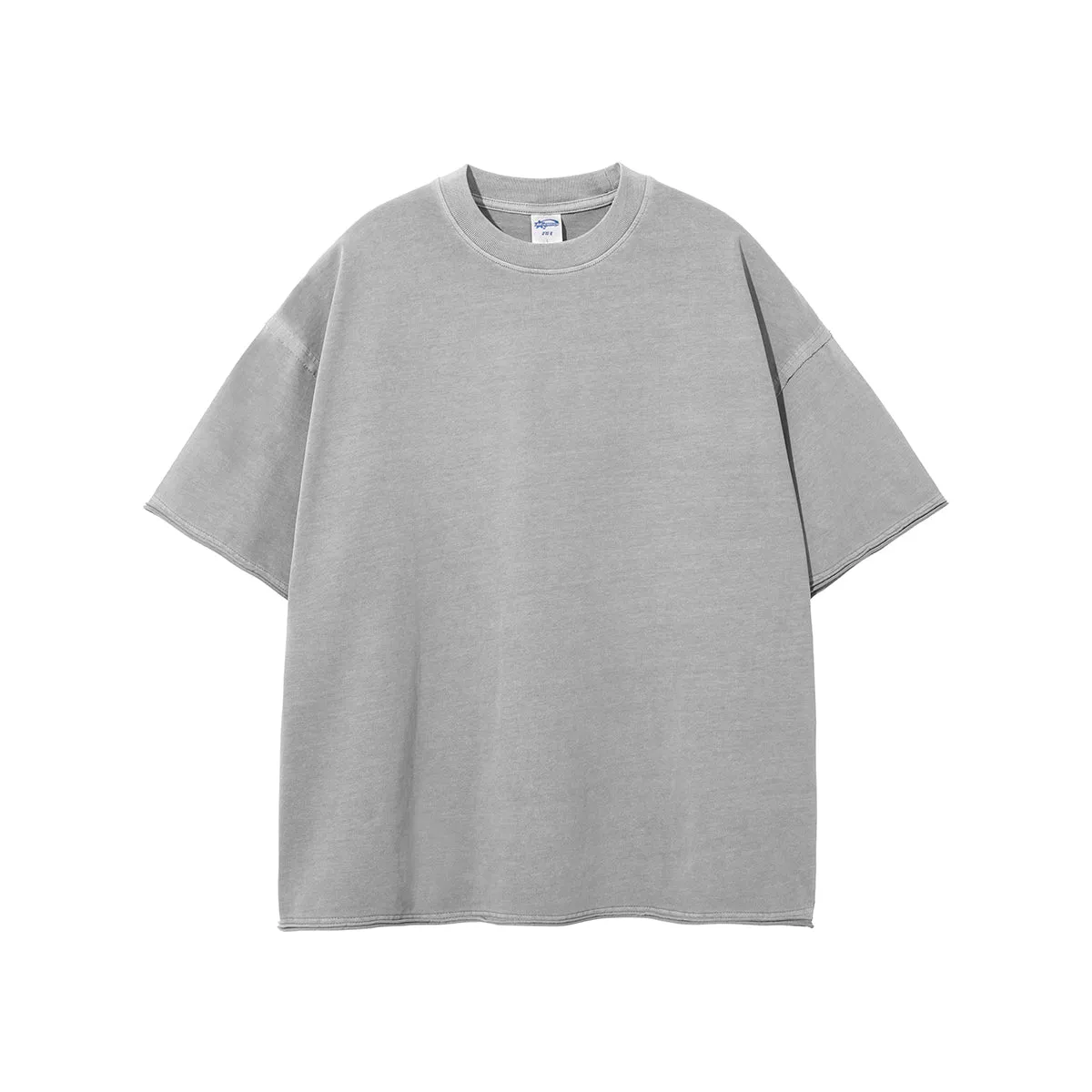 Women's Raw Edge Hem Vintage T Shirt 275gsm