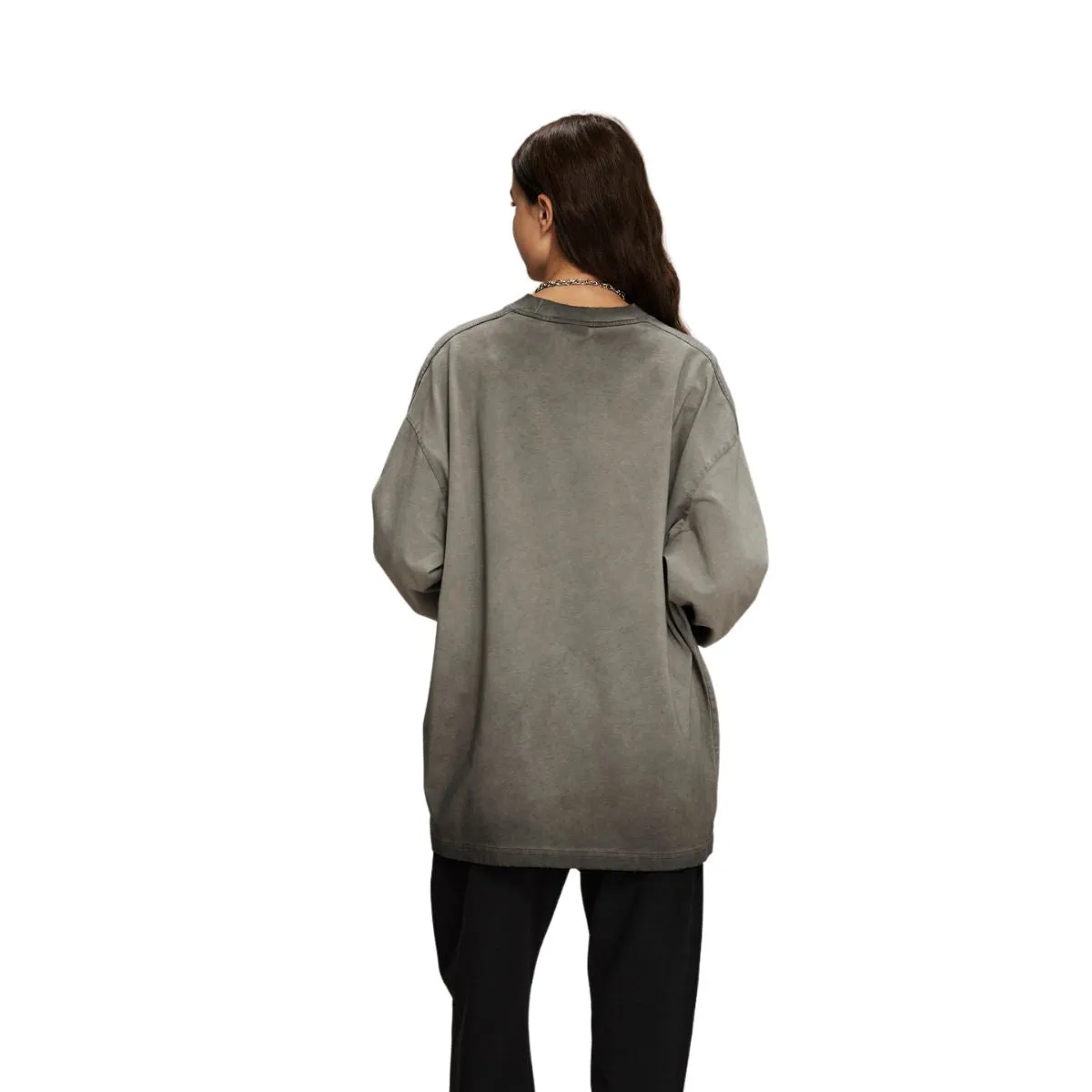 Women's Vintage Wash Distressed Sweatshirt